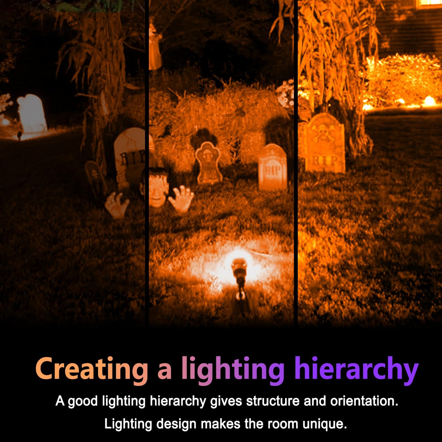 LOXYEE PAR38 Flood Orange Light Bulbs,4 Pack Dimmable,E26 Base Orange Flood Light Outoor(20W Replace to 200W),Halloween Light Bulb for Outside,Christmas,Holiday Lighting