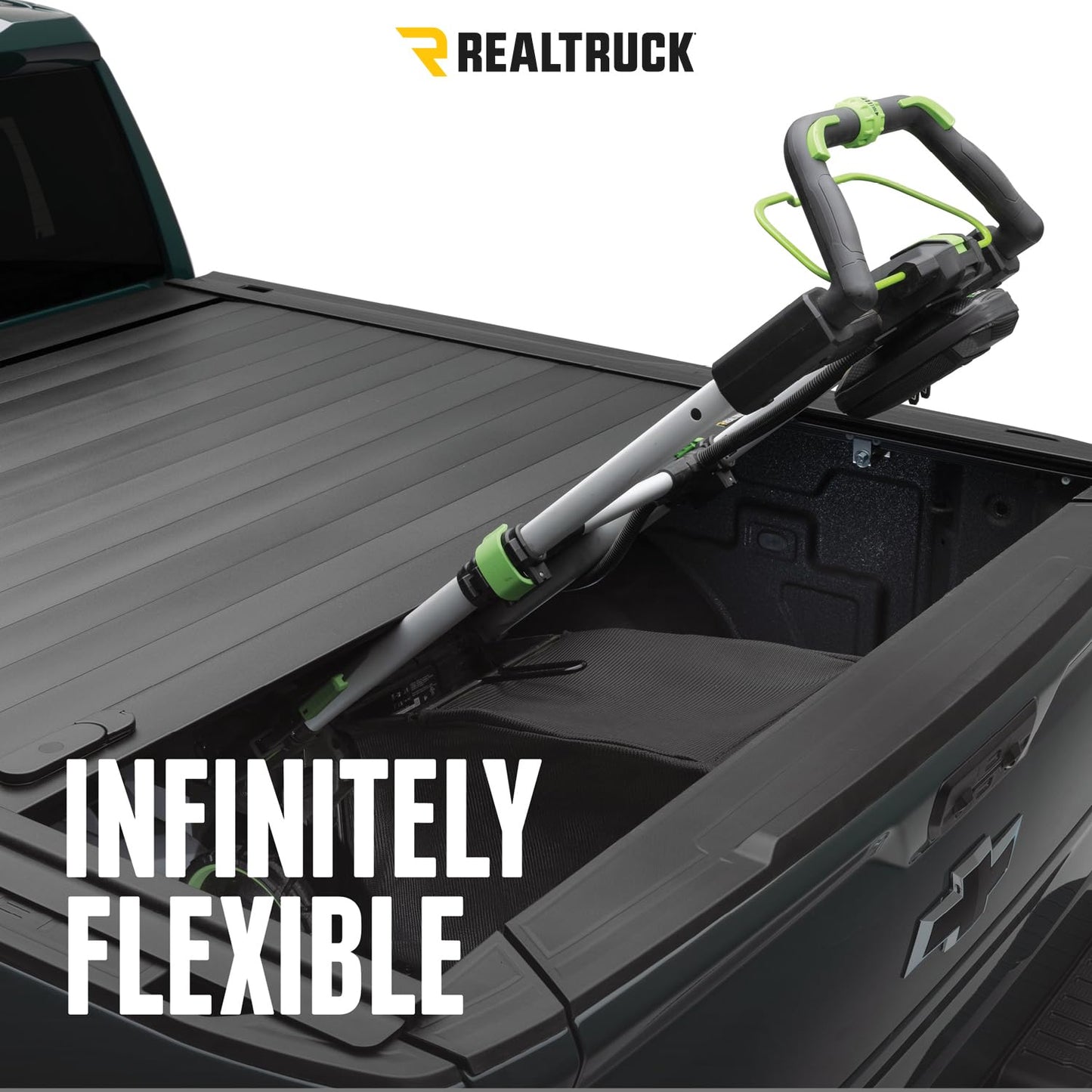 RealTruck Retrax RetraxPRO MX Retractable Truck Bed Tonneau Cover | 80482 | Fits 2019 - 2025 Chevy/GMC Silverado/Sierra, w/ MultiPro/Flex tailgate (w/o factory side storage boxes) 6' 7" Bed (79.4")
