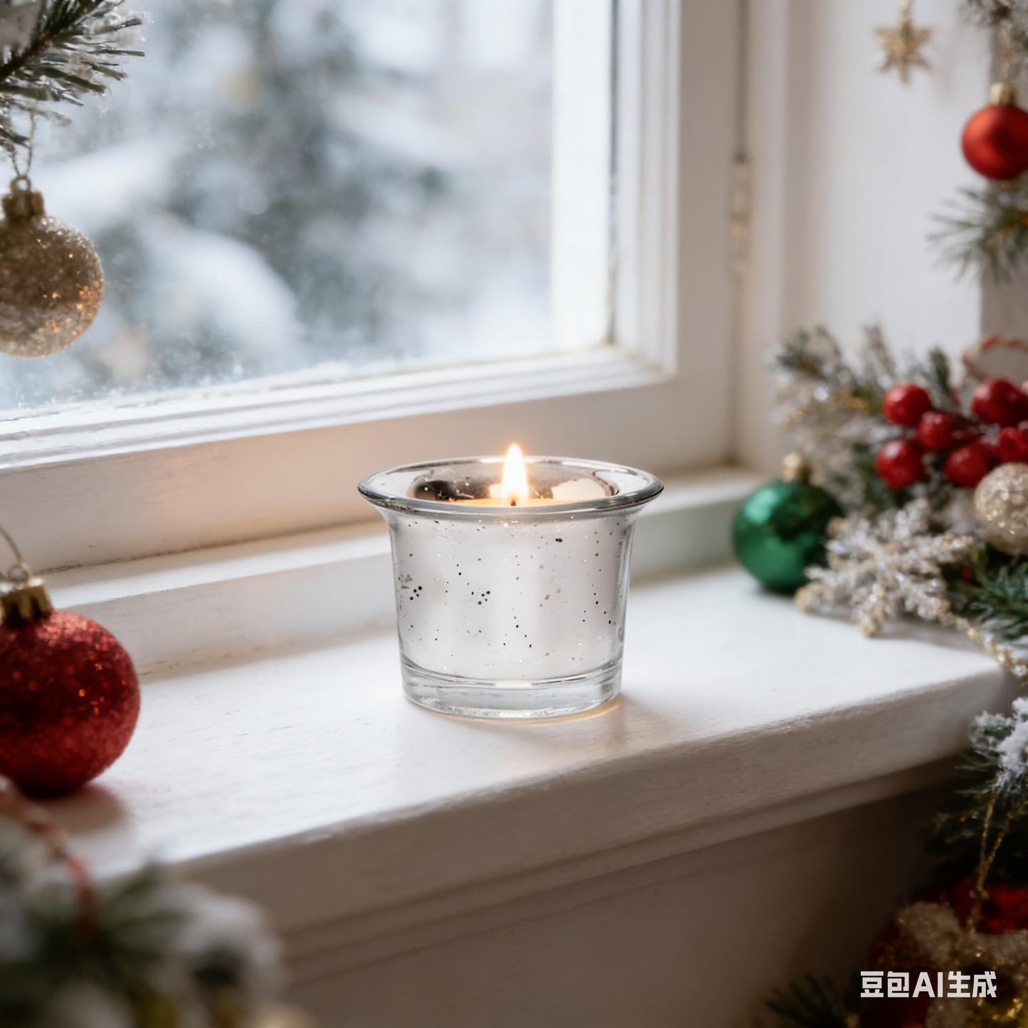 Hosley Set of 6 Metallic/Antique Finish Glass Candle Tealight Holders. Ideal Gift for Wedding Bridal Party Reiki LED Votive Tea Light Gardens O4 (Antique Silver)