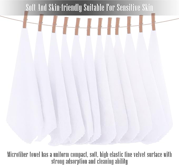 TENSTARS 12 Pack Premium Washcloths Set