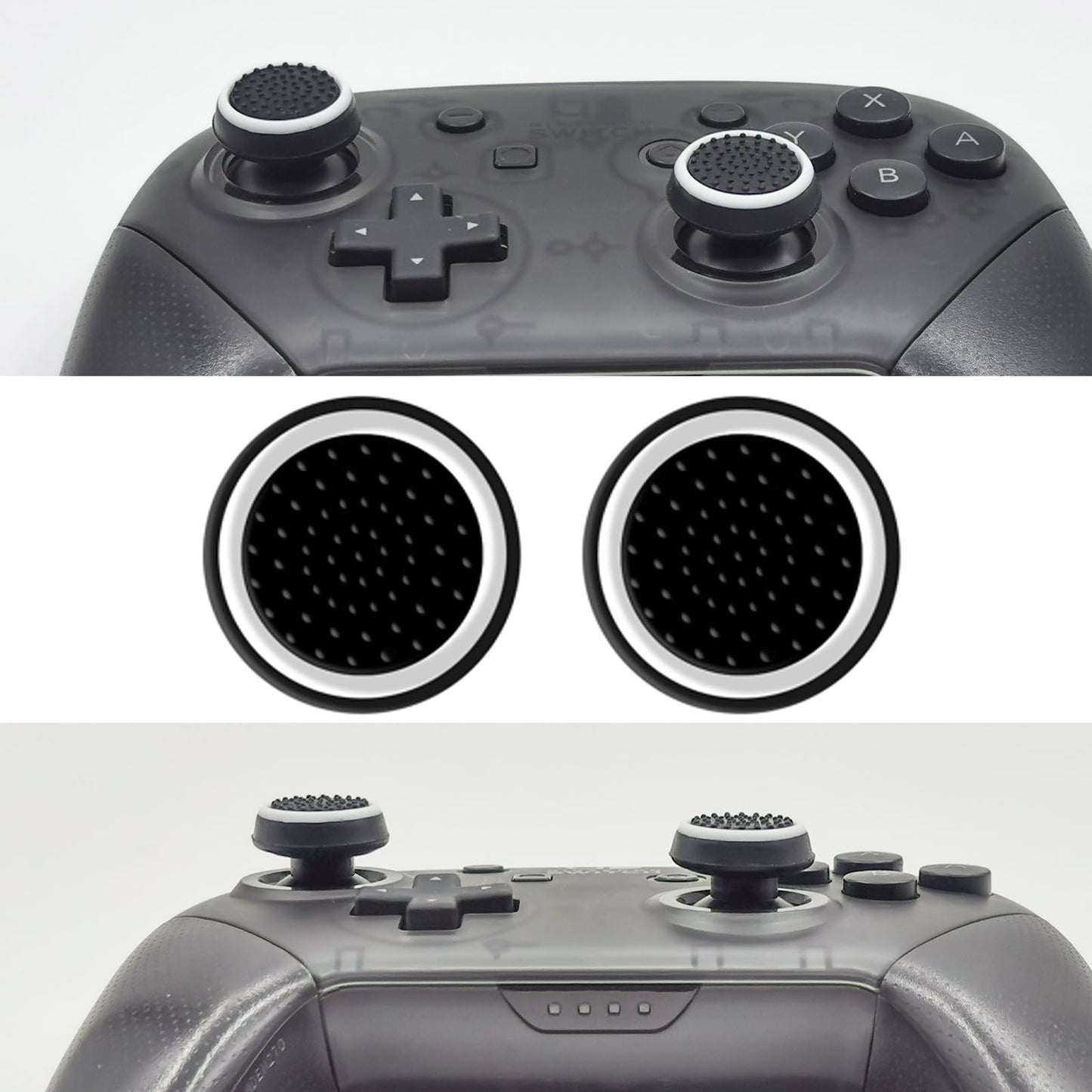 ShiMa Owl Thumb Grip Controller Gamepad Raised Antislip Thumb Stick Grips Thumbsticks Joystick Cap for PS5/4,for Xbox one/360/SX/SS,for Switch Pro Controller Precision Rings