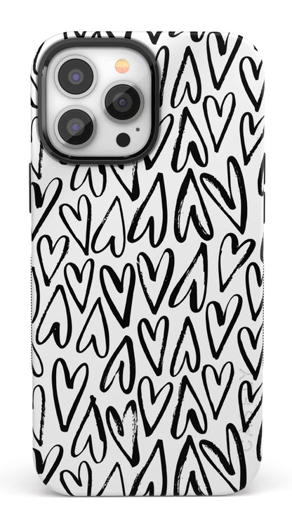 Casely iPhone 13 Pro Case | Compatible with MagSafe | Taupe on Nude | Solid Beige Aesthetic Cream Case