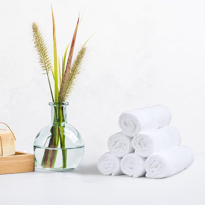 Amazon Basics Cotton Washcloths
