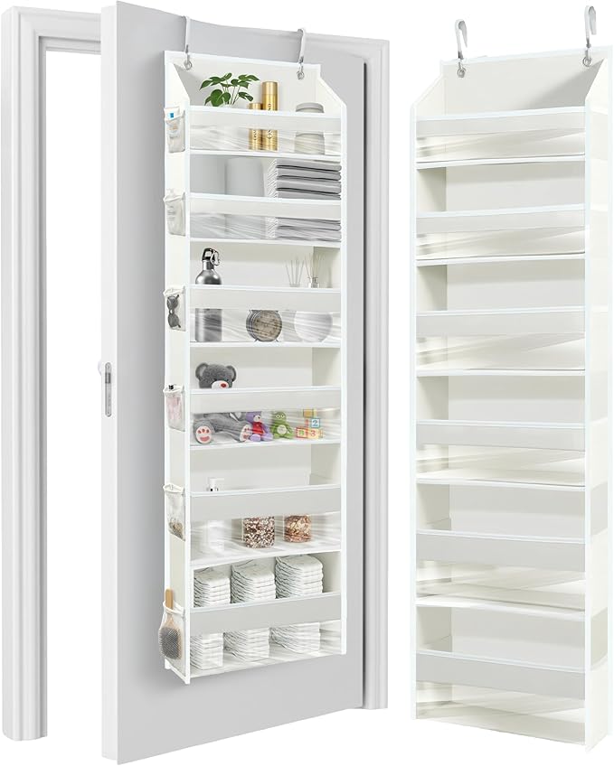 HOMELUX THEORY UPGRADED 6 Tiers Over The Door Organizer Hanging