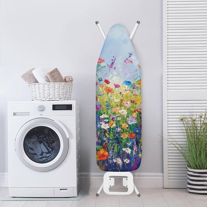 Oil Painting Flower Ironing Board and Pad Standard Size Ironing Board