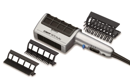 Conair 3-in-1 Styling Hair Dryer, 1875W Hair Dryer with Ionic Technology and 3 Attachments