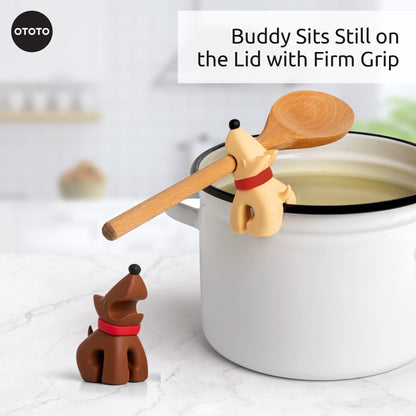Funny Spoon Holder by OTOTO - Spoon Rest for Stove Top - Cooking Gadgets, Cooking Gifts, Cool Kitchen Gadgets, Cool Gifts, Cute Kitchen Accessories