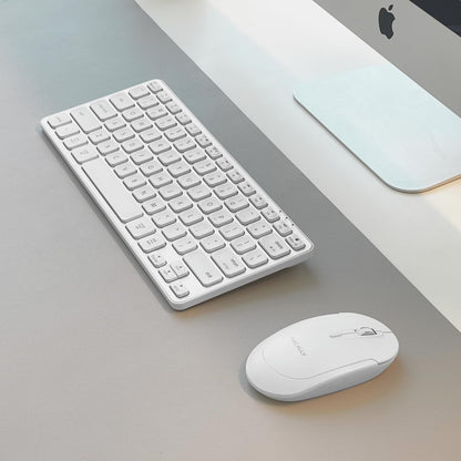 Macally Compact Bluetooth Keyboard for Mac - Premium Multi Device Connectivity - Compatible Apple Wireless Keyboard for MacBook Pro/Air, iMac, Mac mini, iPad, Laptop, and PC