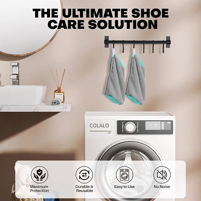 Shoe Washing Machine Bag: Laundry Shoe Bag