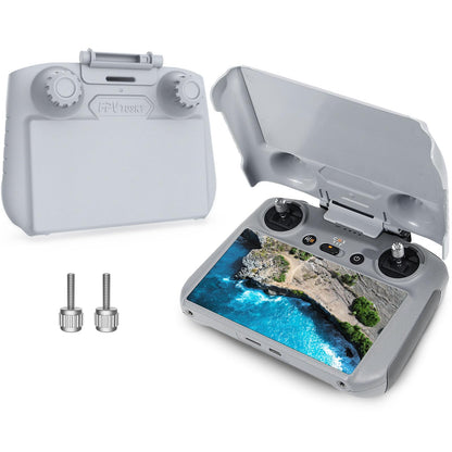 FPVtosky Mini 5/4 Pro RC 2 Sun Hood | Joystick Guard | Screen Protector - 3-in-1 RC-2 Remote Control Mount for DJI Mini5 / 4 Pro/Air 3, DJI Mini 5 Accessories, Drone Accessories