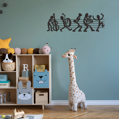 Aimery Incredible Music Room Decor - Authentic Marching Band Wall Sculptures, Exquisite Music Notes Wall Art - Unique Gift for Music Lovers - Enhance Any Room Aesthetics