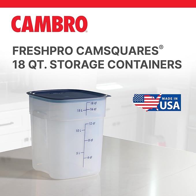 Cambro FreshPro 18 Quart Food Storage Container