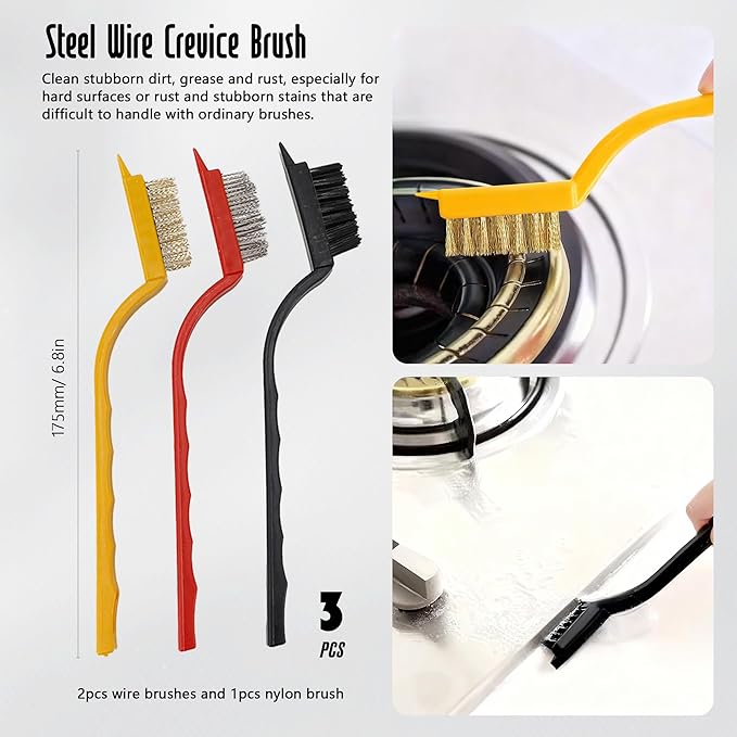 12Pcs Crevice Cleaning Brush