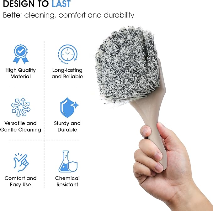 Nanoskin Professional 8.5-Inch Gentle Surface Cleaning Brush