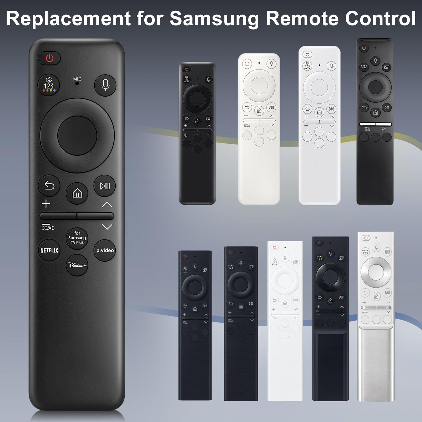 Voice Remote Only for TCL-Google-TV-Remote-Control Replacement,RC813 Remote Compatible with TCL 4k QLED/UHD/QD-Mini LED Series Smart TVs(Not for Fi & Roku TVs)