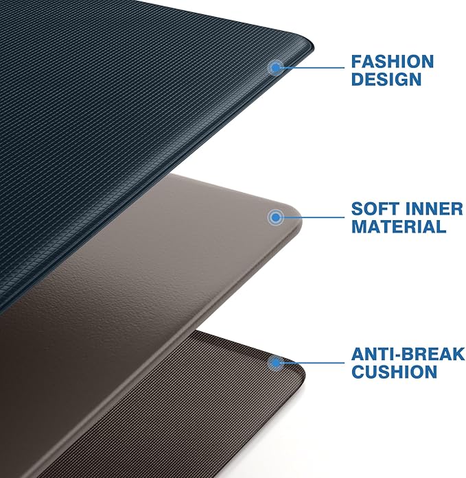 StepRite Kitchen Mats, Cushioned Anti Fatigue Kitchen Mats
