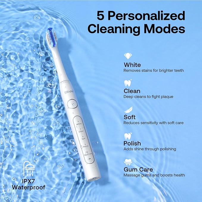 Bitvae Ultrasonic Electric Toothbrush