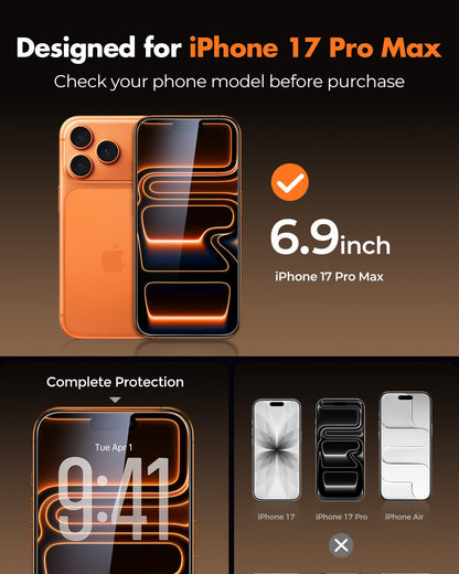 UNBREAKcable Shatterproof Tempered Glass Screen Protector for iPhone SE 2022/SE 2020, iPhone 8/7 [3-Pack] [99.99% HD Clear] [Easy Installation Frame] [9H Hardness][Bubble Free] for Apple 4.7''