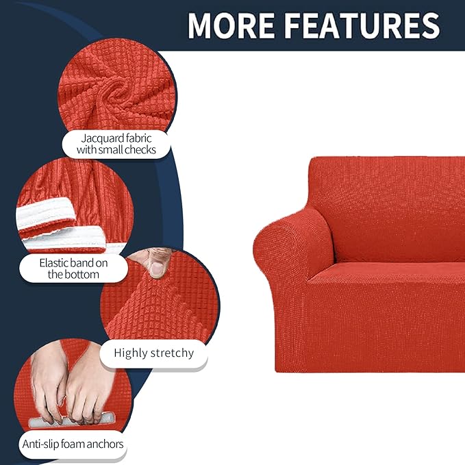 Cupuamon 2026 New Stretch Sofa Slipcovers Couch Cover
