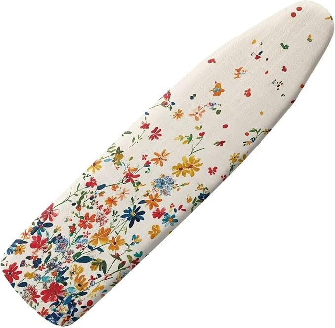 Floral Ironing Board Cover 15x54 Standard Size Padding