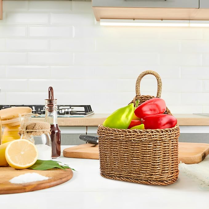Cabilock Woven Hanging Storage Basket