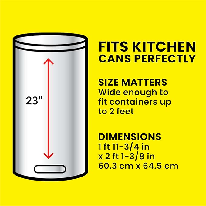 Glad Tall Kitchen Trash Bags 13 Gallon, MaxStrength Eucalyptus and Peppermint