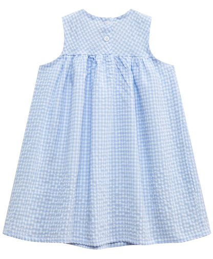 FreeLu Toddler Girls Cotton Summer Short Sleeve Dress Cartoon Print Casual Jersey Dresses(3T,Blue Ducks)