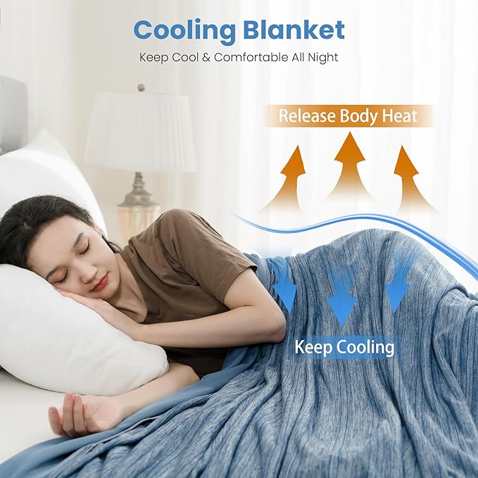 OIGAE Cooling Blanket for Hot Sleepers