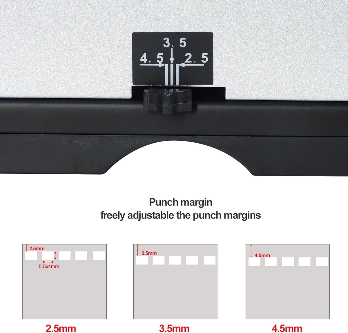 Rayson TD1222 Wire Binding Machine - 2:1 Pitch, Rectangular Holes, 220 Sheet Binding / 12 Sheet Punching Capacity