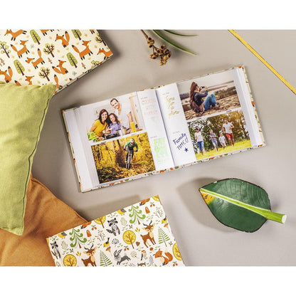 Hama "Forest" Memo Album | For 200 Photos with a size of 10x15 cm | With CD pocket | Forest Pattern