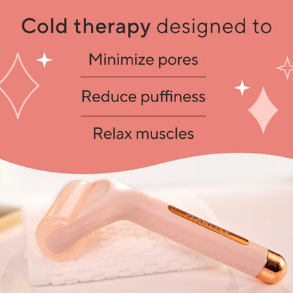 Finishing Touch Flawless Facial Massage Ice Roller, 1 Count (Pack of 1)