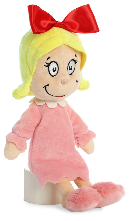 Aurora® Whimsical Dr. Seuss™ Cindy Lou Who Stuffed Animal - Officially Licensed Plush for Imaginative Play - Perfect for Kids and Adults - Multicolor 12 Inches