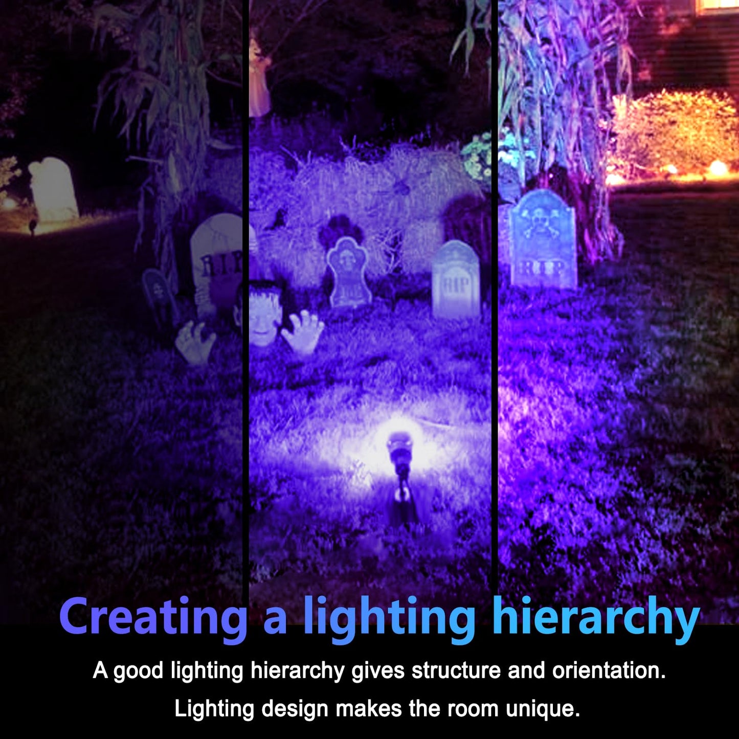 LOXYEE PAR38 Flood Blue Light Bulbs,4 Pack Dimmable,E26 Base Blue Flood Light Outoor(20W Replace to 200W),Halloween Light Bulb for Outside,Christmas,Holiday Lighting