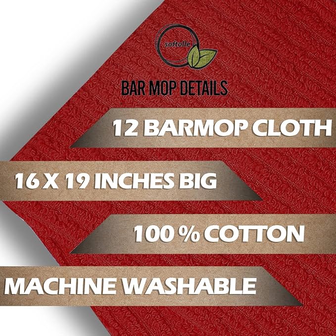 Softolle Bar Mop Towels