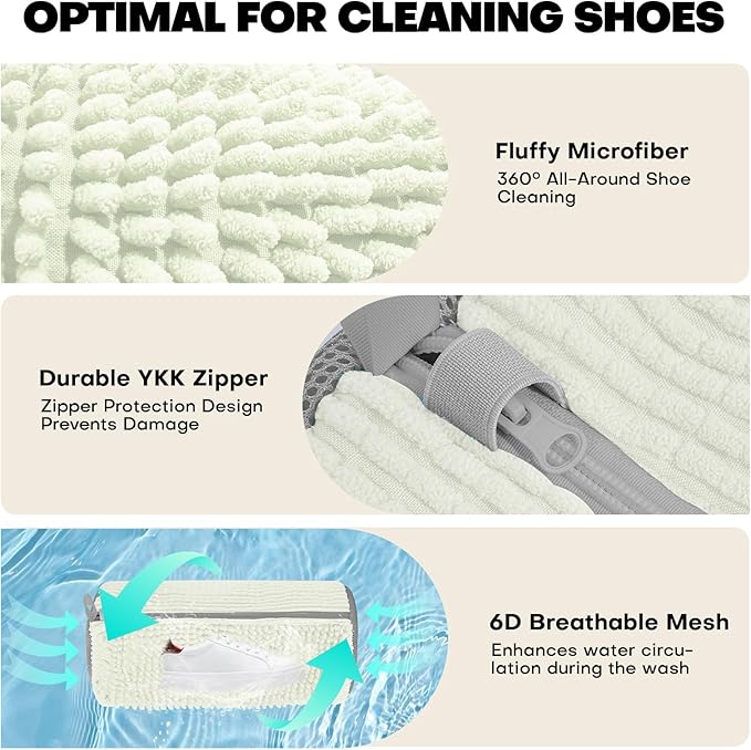 Shoe Washing Machine Bag: Laundry Shoe Bag