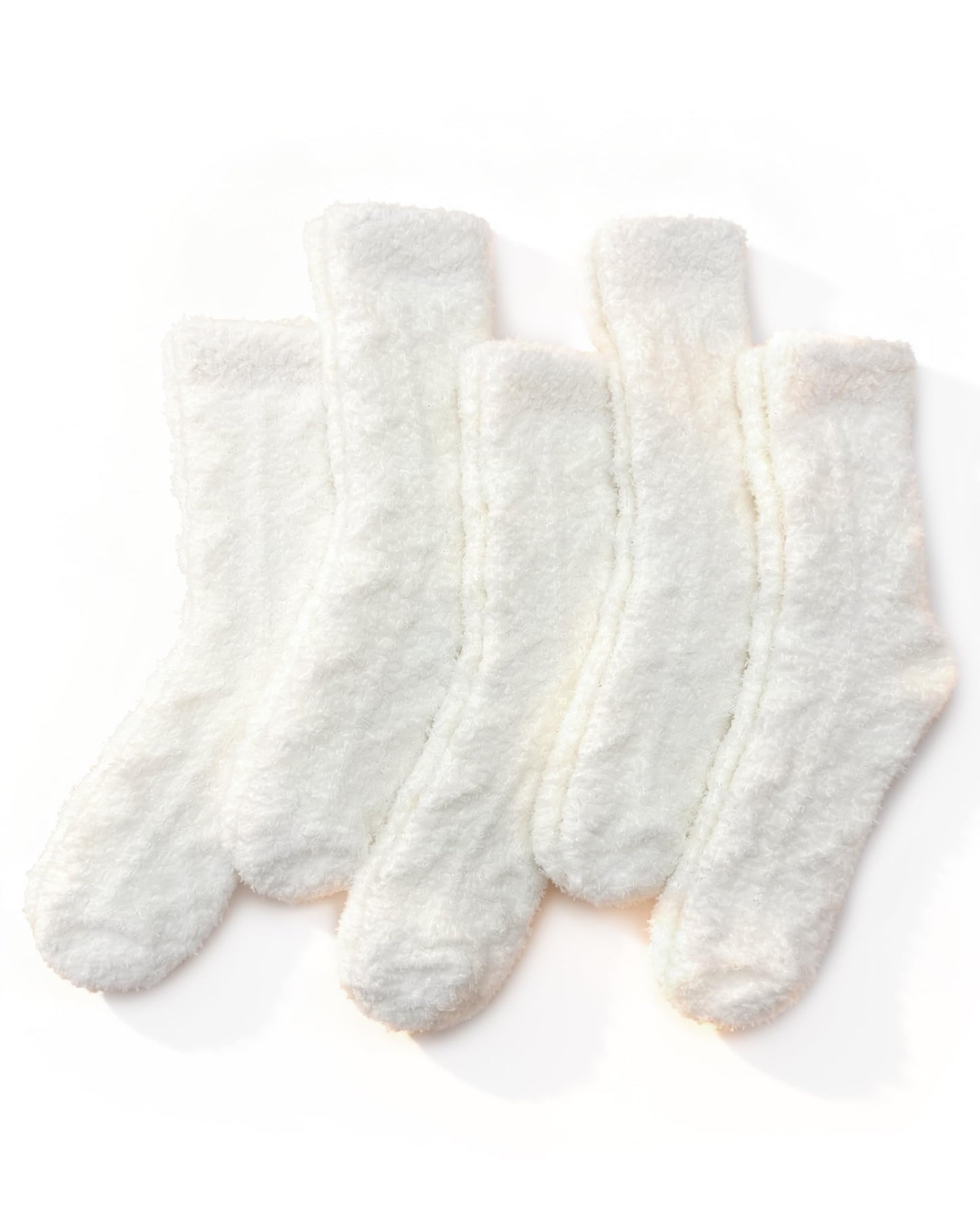TEHOOK Warm & Cozy Valentines Gifts for Women, Fluffy Fuzzy Plush Sleeping Slipper Socks - Soft Warm Fabric