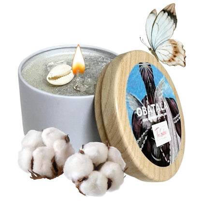 Obatala Spiritual Offering Candle (Small 4oz)