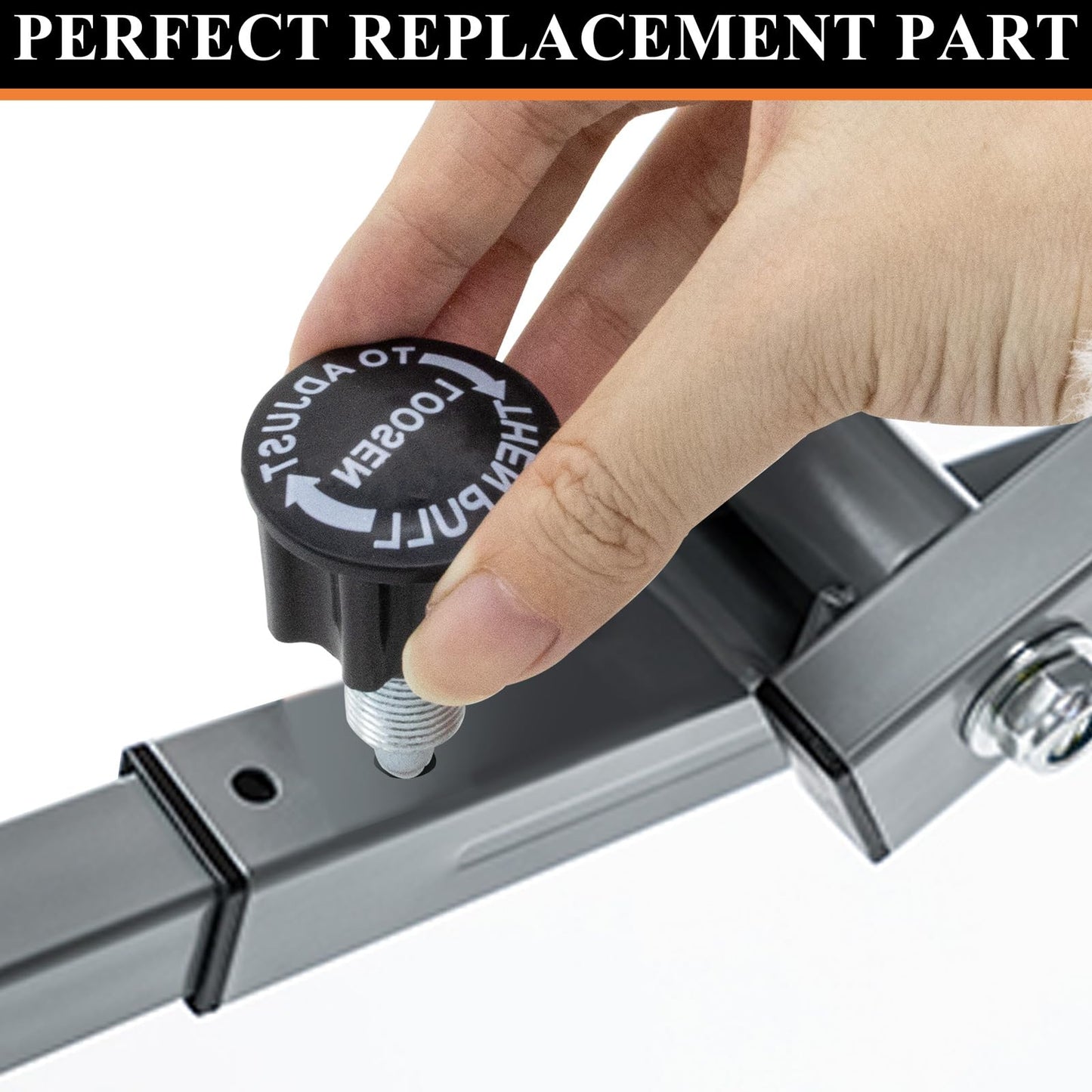 Niuohoy M16 Pull Pin Knob 2PCS Spring Adjustment Fitness Pop-up Knob Exercise Bike Replacement Parts for Fitness Equipment