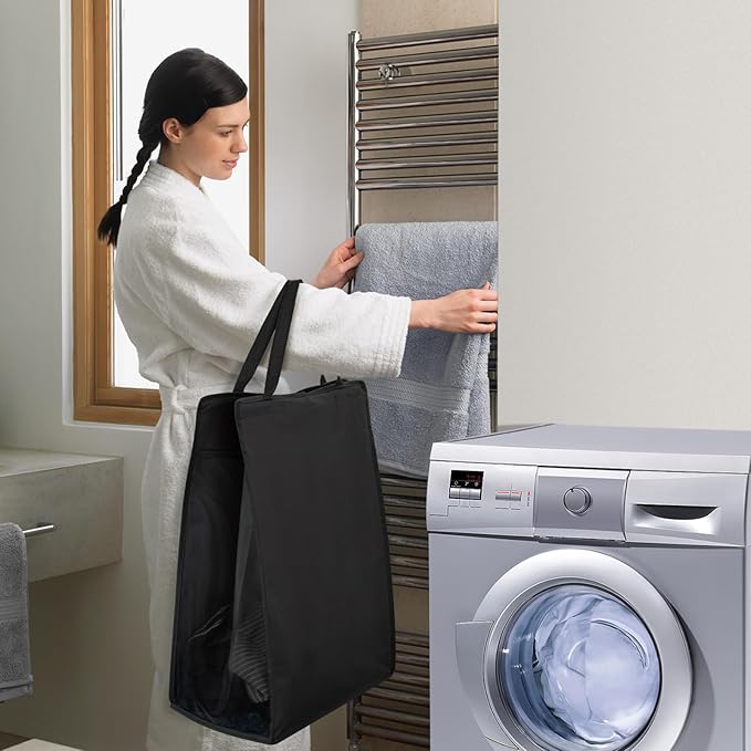 FENTEC Fentec Hanging Laundry Hamper, Hanging Laundry Basket, Slim Laundry