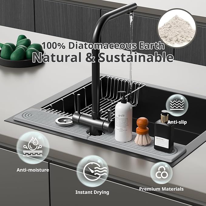 Quick Dry Sink Splash Guard