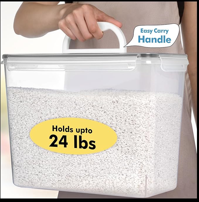 Shazo 2 PC Flour Sugar Storage Containers