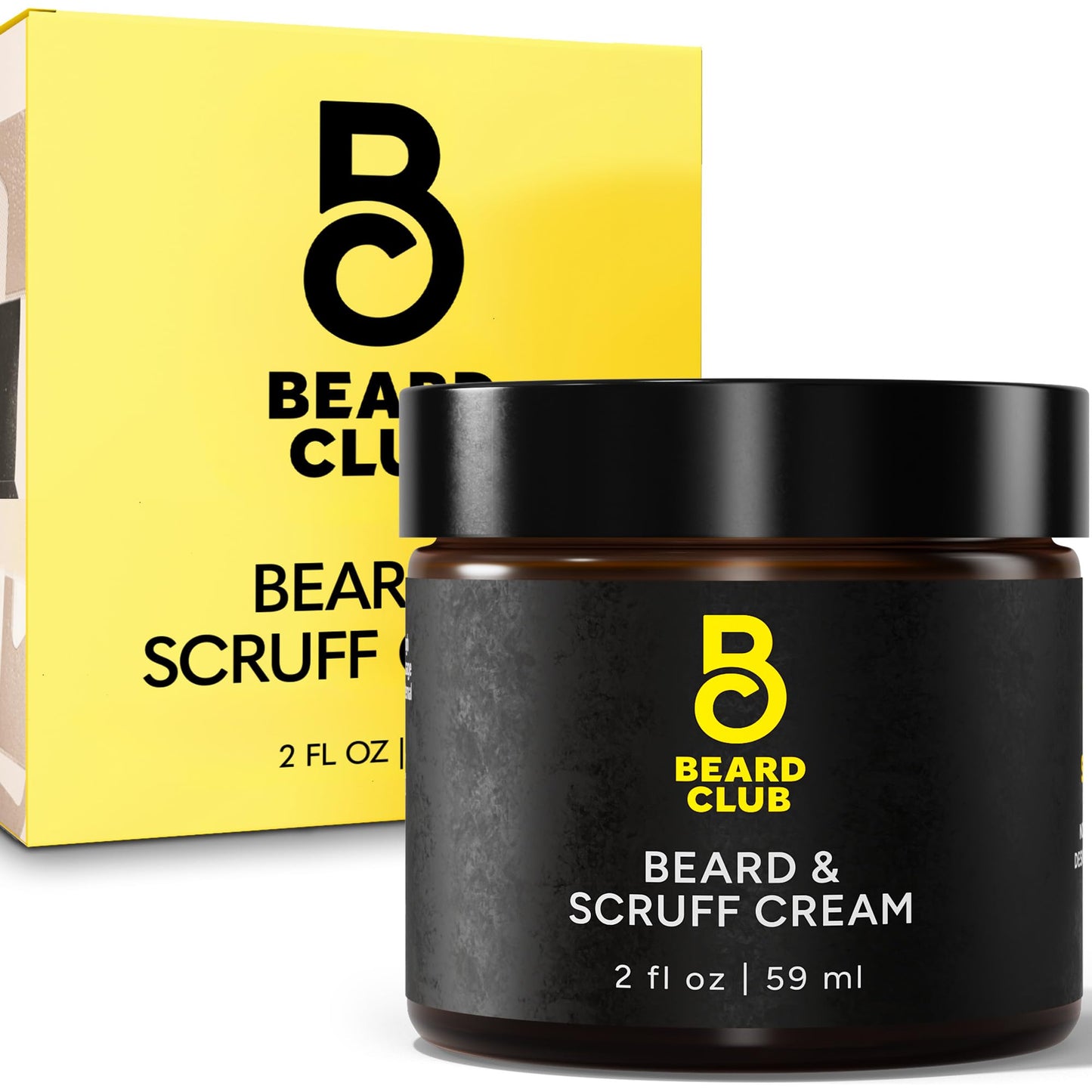 Beard Club - Beard Growth Serum with Natural Castor, Coconut and Avocado to Grow a Thicker, Fuller Beard, Fill in Patches and Stimulate Healthier Facial Hair Growth