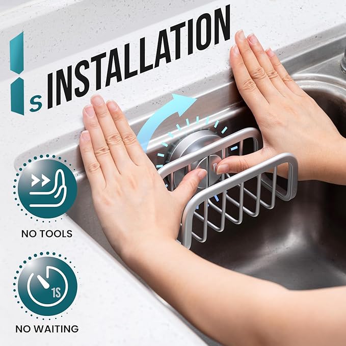 TAILI Sponge Holder for Kitchen Sink