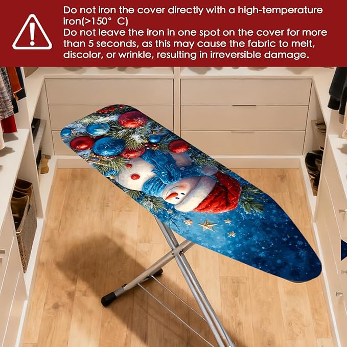 Nuxovilar Ironing Board Covers Winter Snowman