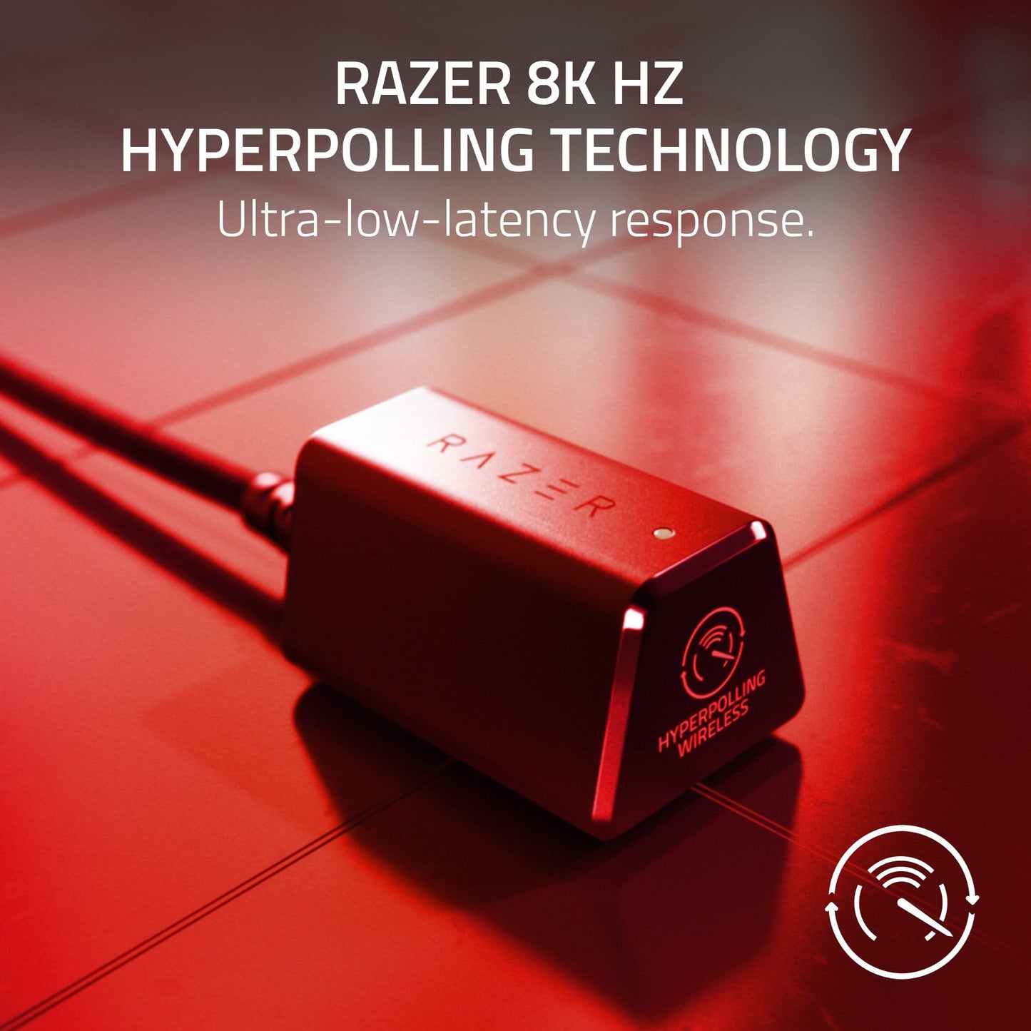 Razer Viper V3 Pro Wireless Esports Gaming Mouse: Symmetrical - 54g Lightweight - 8K Polling - 35K DPI Optical Sensor - Gen3 Optical Switches - 8 Programmable Buttons - 95 Hr Battery - Black