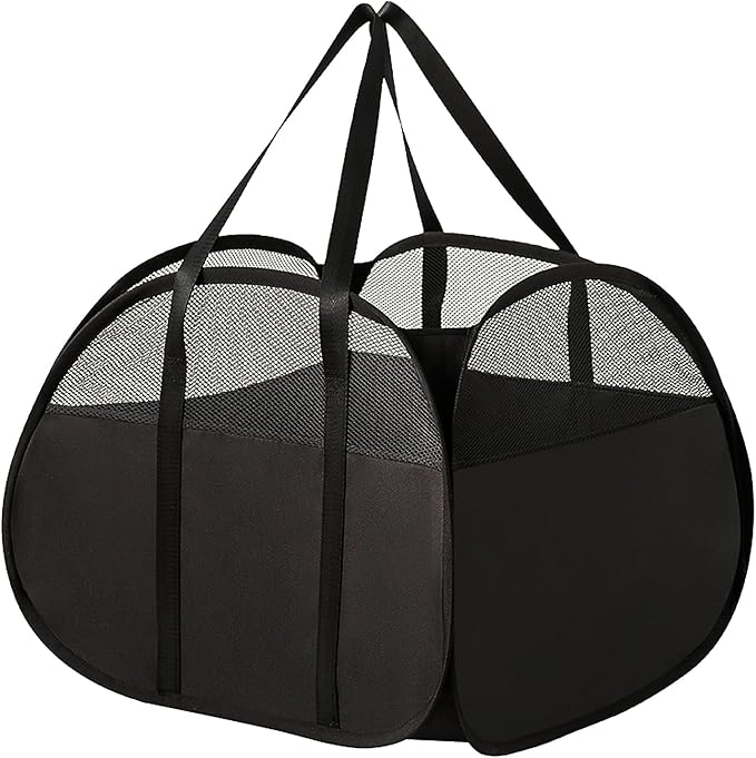 Collapsible Laundry Baskets, Tear Proof Pop Up Laundry Hamper