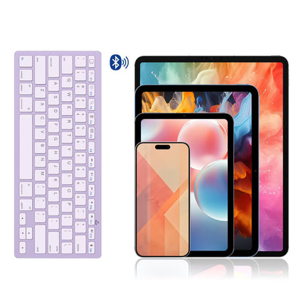 OMOTON Bluetooth Keyboard Compatible with iPad 10th Generation, iPad 10.2 (9th/8th/7th), iPad Pro 13/12.9/11 inch, iPad Air/Mini and More iOS Devices, White