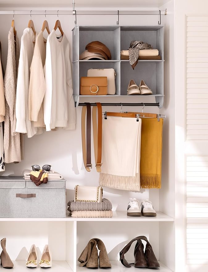 StorageWorks Hanging Closet Organizer