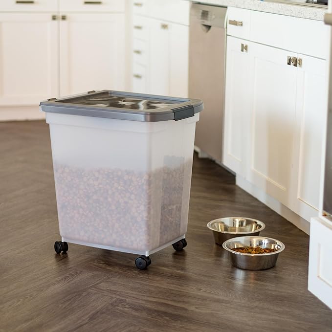 IRIS USA Dog Food Storage Container 50 lbs,