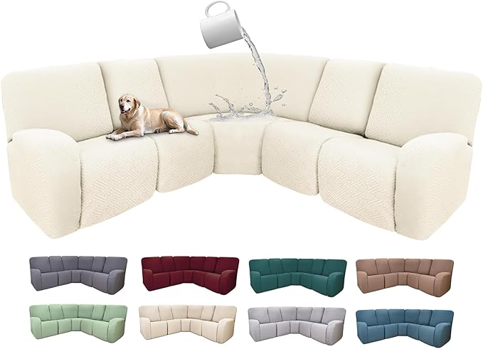 100% Waterproof Sectional Recliner Couch Covers